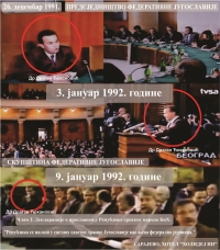 Др Драган Ђокановић, 26. децембра 1991, 03. и 09. јануара 1992. године